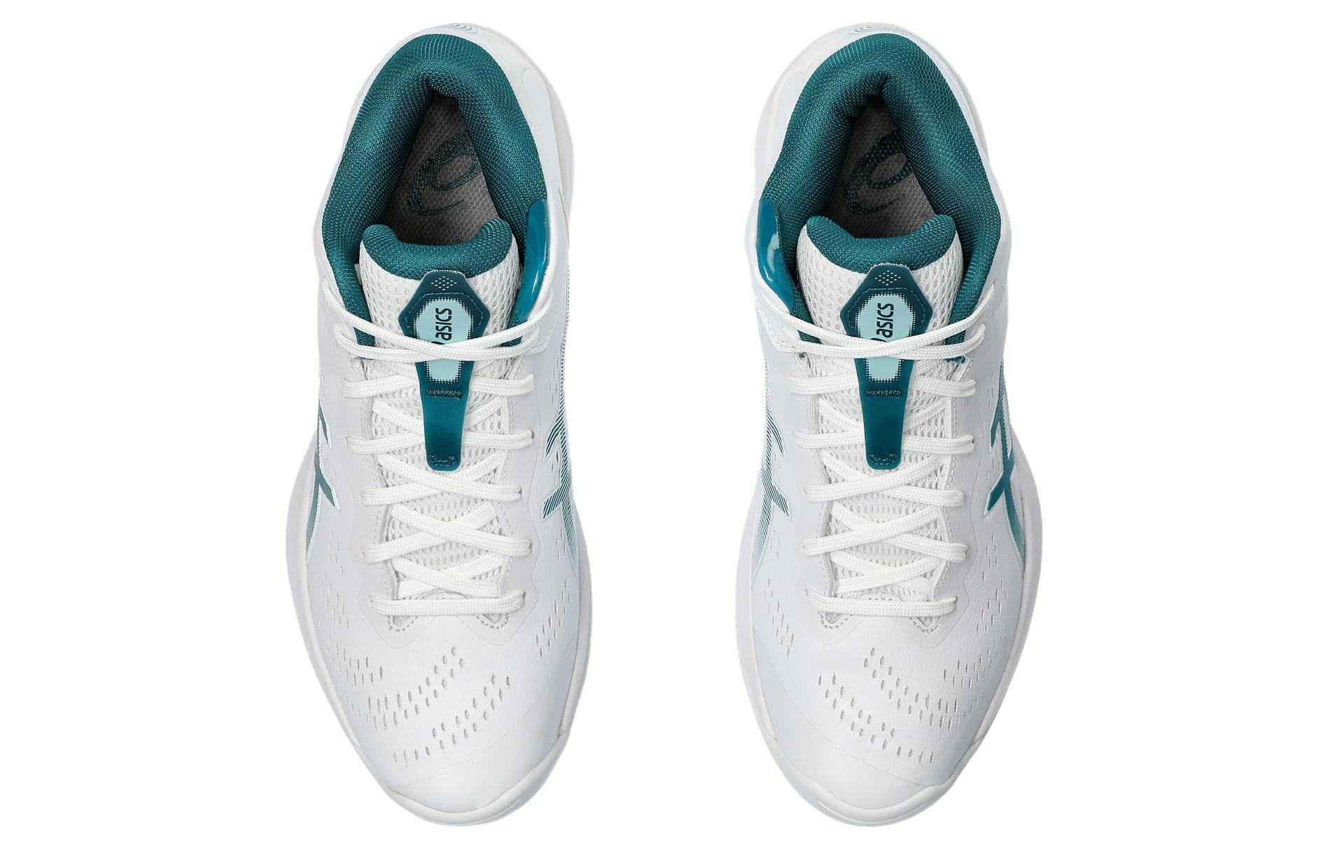 Details for ASICS Gelhoop V16 'Putih Rich Teal' Sneakers Olahraga Pria 1063A078-101
