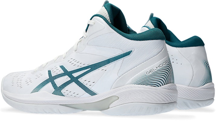 ASICS Gelhoop V16 Narrow 'White Rich Teal' 1063A079-101 Lookbook ASICS Gelhoop V16 Narrow 'White Rich Teal' 1063A079-101