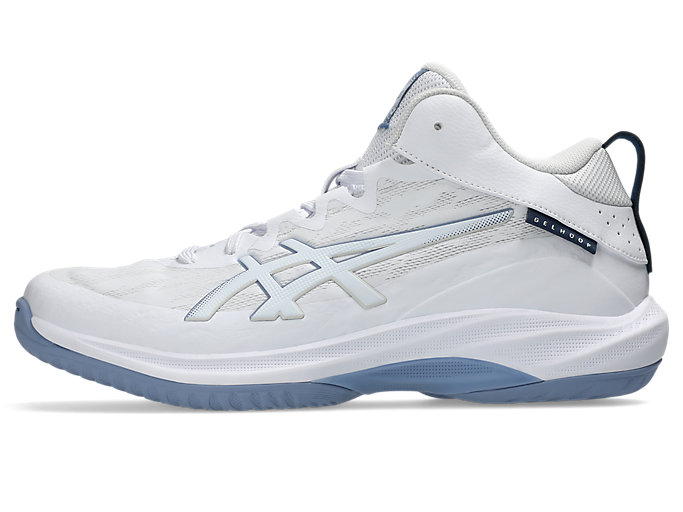 ASICS GELHOOP V17 Extra Wide Basketball Shoes White/Calm Indigo 1063A097-106