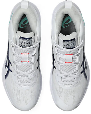ASICS GELHOOP V17 Extra Wide Basketball Shoes White/Blue Expanse 1063A097-104 Details for ASICS GELHOOP V17 Extra Wide Basketball Shoes White/Blue Expanse 1063A097-104