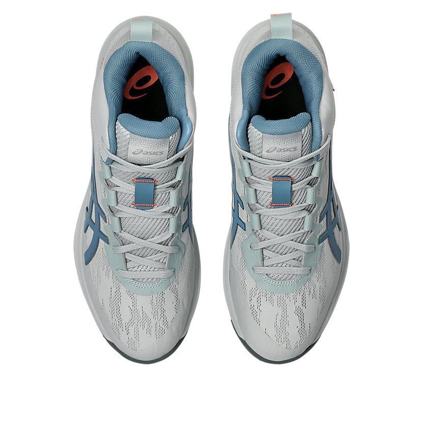 Details for ASICS Gelhoop V17 S ''Cloud Grey Saba Blue'' Sepatu Basket Abu-Biru 1063A101-020
