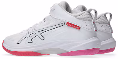 Lookbook Scarpe da Basket ASICS GELHOOP V17 Standard Bianco/Rosa Cameo. 1063A096-105