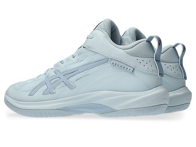 Lookbook ASICS GELHOOP V17 Basketbalschoenen Hemelsblauw/Solid Air 1063A096-400