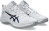 Lookbook ASICS GELHOOP V17 Scarpe Basket Standard Bianco/Blu Expanse 1063A096-104