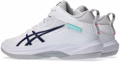 Shop ASICS GELHOOP V17 Scarpe Basket Standard Bianco/Blu Expanse 1063A096-104