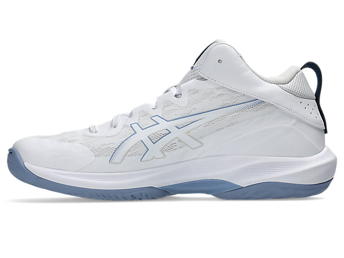 Shop ASICS GELHOOP V17 標準版籃球鞋 白/靜靛 1063A096-106