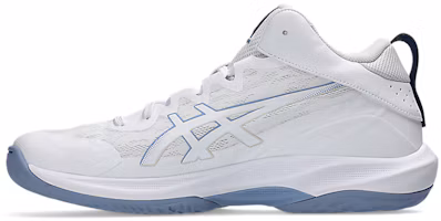Shop ASICS GELHOOP V17 Scarpe da Basket Bianche/Indaco Calmo 1063A096-106