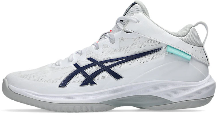 ASICS GELHOOP V17 Scarpe Basket Standard Bianco/Blu Expanse 1063A096-104 1