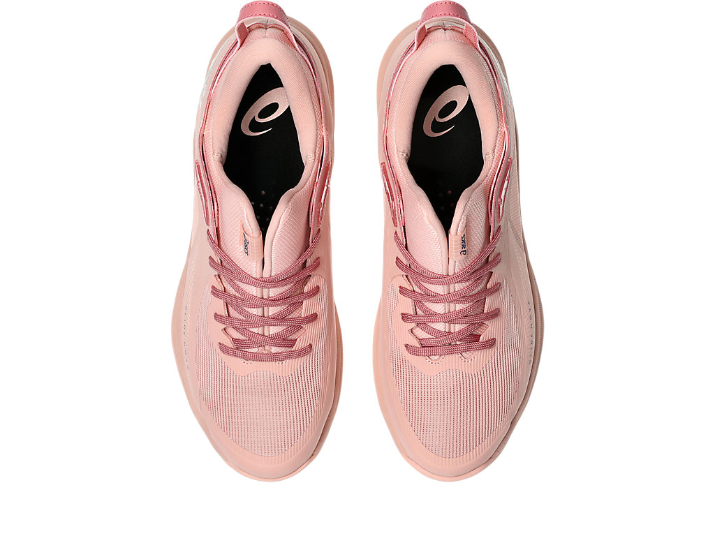Details for Kasut Bola Keranjang ASICS Glide NOVA FF 4 Warna Pink Clay/Putih 1063A105-700