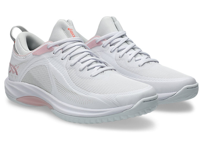 Order アシックス グライドノヴァ FF 4 バスケットボールシューズ ホワイト/ピンクソルト 1063A105-101