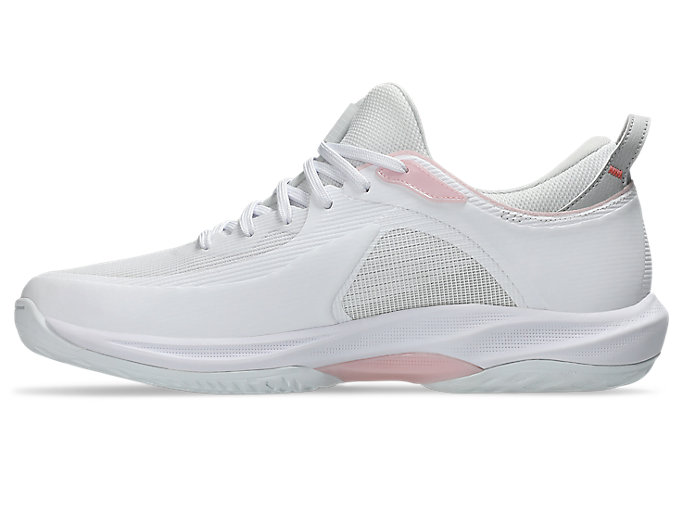 Shop アシックス グライドノヴァ FF 4 バスケットボールシューズ ホワイト/ピンクソルト 1063A105-101