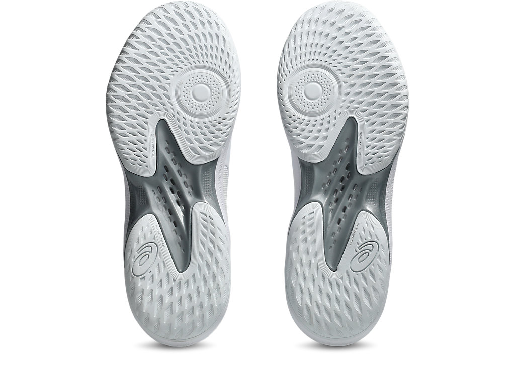 Sizing アシックス グライドノヴァ FF 4 バスケットシューズ ホワイト/サファイア 1063A105-100