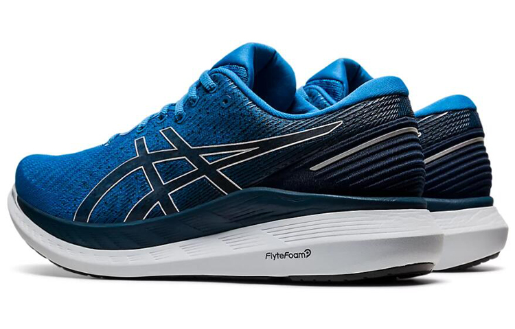 Lookbook ASICS GlideRide 2 'Reborn Blue' Lelaki Biru 1011B016-401