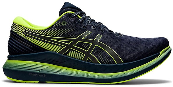ASICS GlideRide 2 Lite-Show 'French Blue Lime' Sepatu Running 1011B166-400 Order ASICS GlideRide 2 Lite-Show 'French Blue Lime' Sepatu Running 1011B166-400