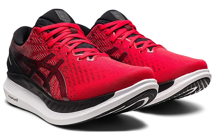 Lookbook ASICS Glideride 2E Large ''Rouge Électrique Noir'' 1011B237-608