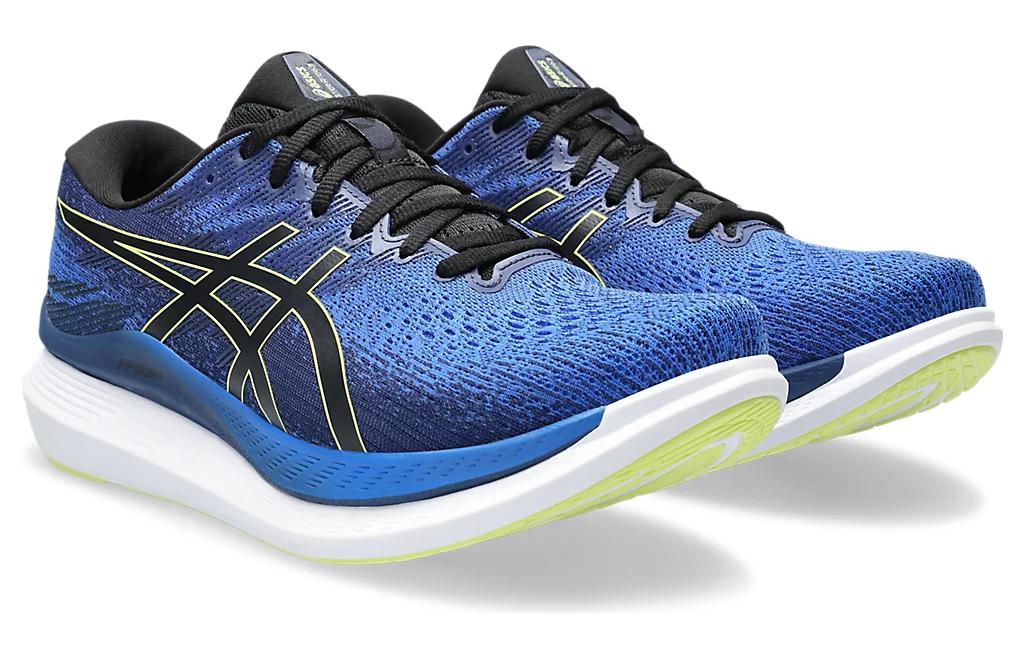 Lookbook Asics Glideride 3 潮流舒適 防滑耐磨 低筒 跑步鞋 男款 藍黑