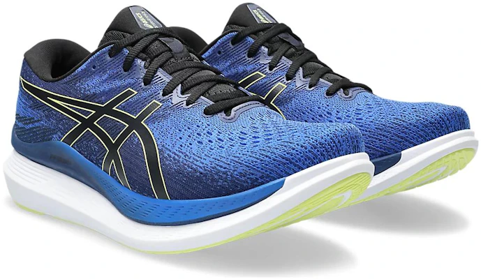 Asics Glideride 3 潮流舒適 防滑耐磨 低筒 跑步鞋 男款 藍黑 Lookbook Asics Glideride 3 潮流舒適 防滑耐磨 低筒 跑步鞋 男款 藍黑