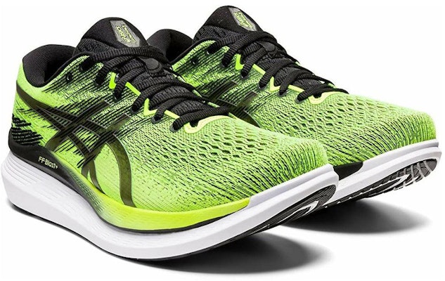 ASICS GlideRide 3 'Hazard Green Black' Lelaki Wanita Kasut Lari 1011B336-300 Lookbook ASICS GlideRide 3 'Hazard Green Black' Lelaki Wanita Kasut Lari 1011B336-300