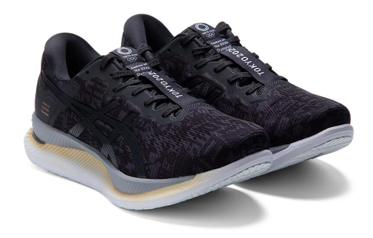 Lookbook ASICS Glideride 'Gris Grafito Negro' 1011A935-001