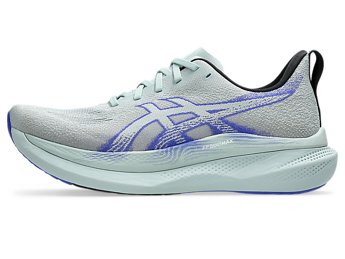 Cheap ASICS GlideRide Max 2 男跑鞋 冷苔綠/鈷藍配色 1011C156-400