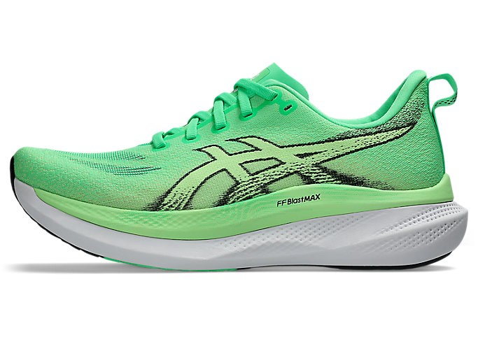 Cheap ASICS GlideRide Max 2 Running Shoes Vital Green/Black 1011C156-300