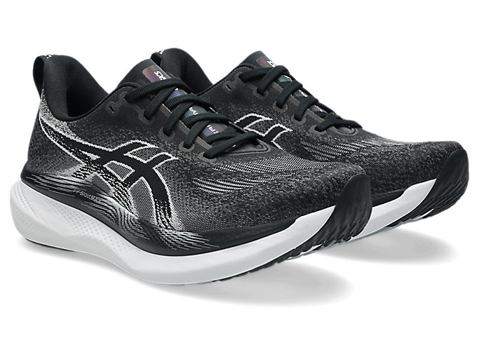 Order ASICS Glideride Max 2 宽版跑鞋 黑/白 1011C155-001