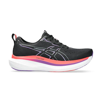 ASICS Glideride Max Running Shoes Black/Flash Red