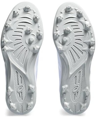 Asics 黃金舞台防損防滑低筒棒球鞋 男款 白灰 Shop Asics 黃金舞台防損防滑低筒棒球鞋 男款 白灰