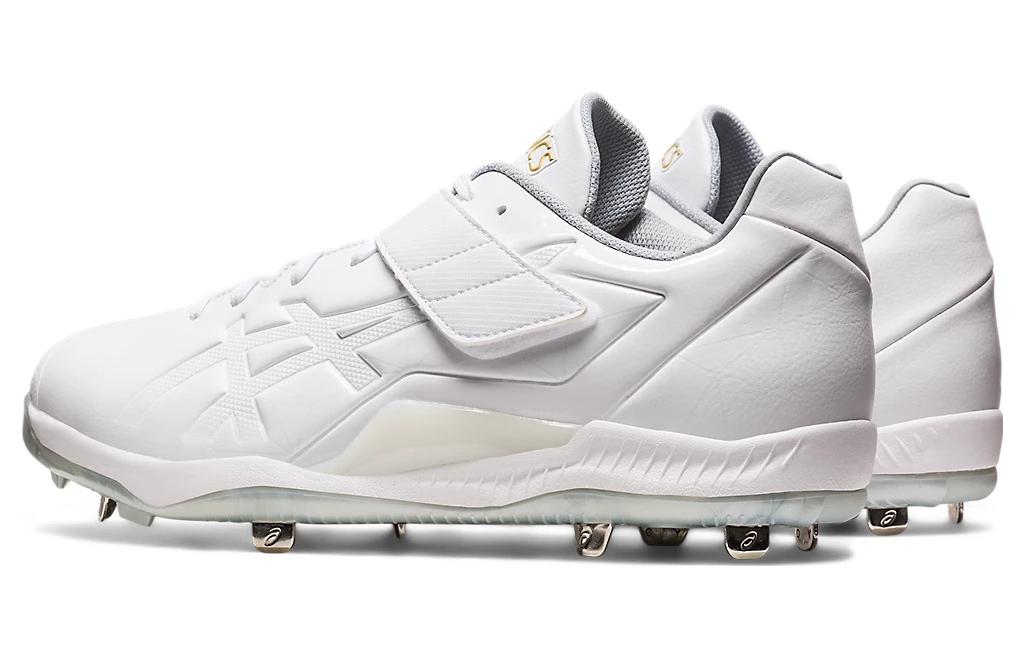 Shop アシックス ゴールドステージ ホワイト ローカット トレーナー (Ashikkusu Gōrudosutēji Howaito Rōkatto Torēnā) 1121A066-110