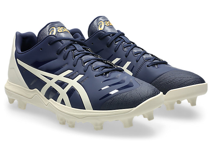 Order ASICS Goldstage Fang Baseball Chaussures à Crampons Peacoat/Birch 1121A067-400