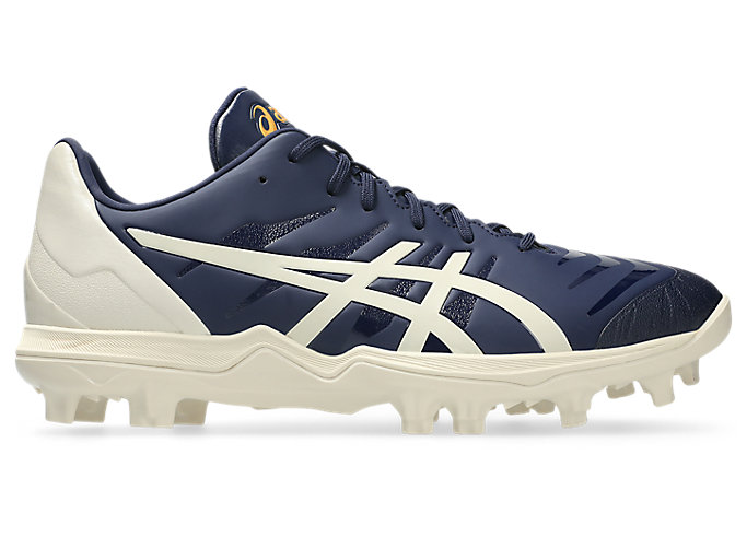 Cheap ASICS Goldstage Fang Baseball Chaussures à Crampons Peacoat/Birch 1121A067-400