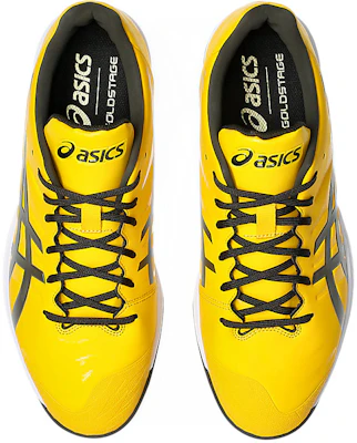 ASICS Goldstage Fang Kasut Besbol Saffron/Black Coffee 1121A067-750 Sizing ASICS Goldstage Fang Kasut Besbol Saffron/Black Coffee 1121A067-750