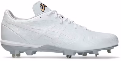 ASICS GOLDSTAGE I-PRO FORCESPEED Baseball Cleats White/White 1121A073-110 ASICS GOLDSTAGE I-PRO FORCESPEED Baseball Cleats White/White 1121A073-110