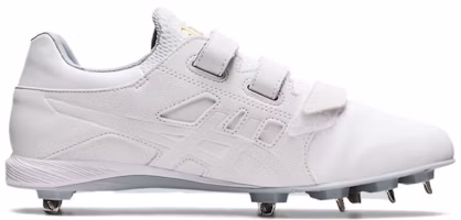 Order Asics Goldstage MG 防滑耐磨透氣 低筒 棒球鞋 男女款 白色