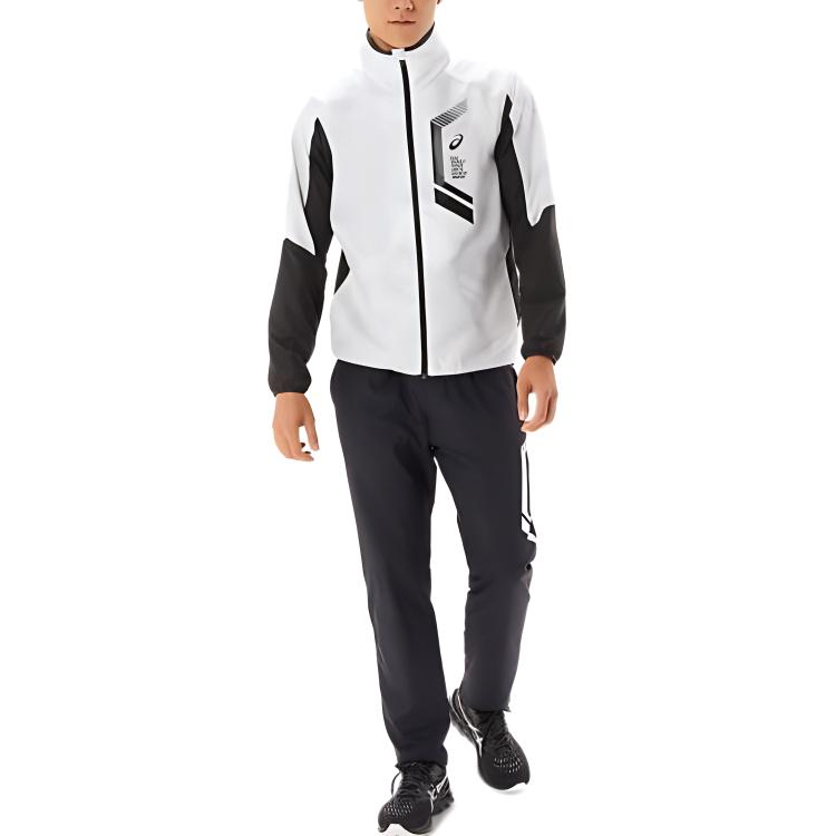 ASICS Graphic Print Vintage Track Jacket White 2031D589-100