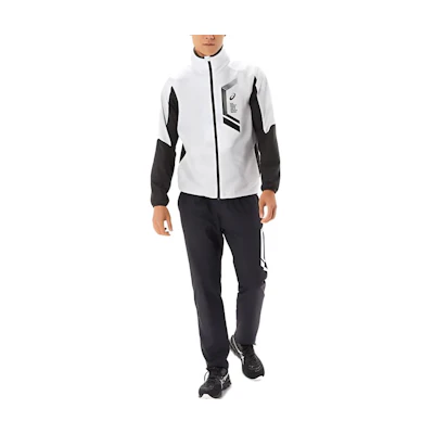 ASICS Graphic Print Vintage Track Jacket White 2031D589-100