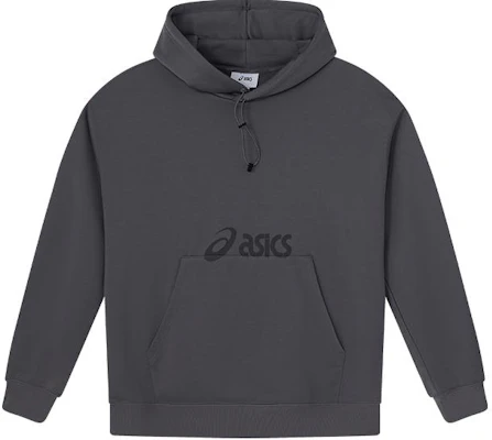 ASICS Gray Logo Printed Oversized Hoodie Unisex Long Sleeve Pullover 2203A211-020 Buy ASICS Gray Logo Printed Oversized Hoodie Unisex Long Sleeve Pullover 2203A211-020