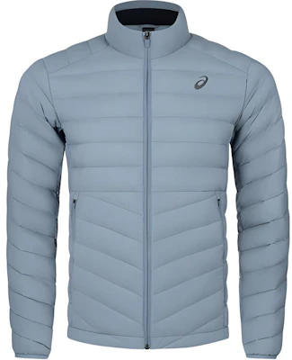ASICS Grey-Blue Puffer Jacket - Casual Warm Long-Sleeve for Sportswear 2031E864-400 Buy ASICS Grey-Blue Puffer Jacket - Casual Warm Long-Sleeve for Sportswear 2031E864-400