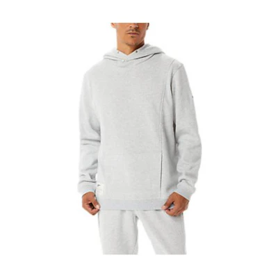 ASICS Grey Hooded Casual Warm Long-Sleeve Sweatshirt 2031D068-062