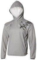 ASICS Grey Hoodie with Letter Print Pullover Design 2121A325-020 ASICS Grey Hoodie with Letter Print Pullover Design 2121A325-020