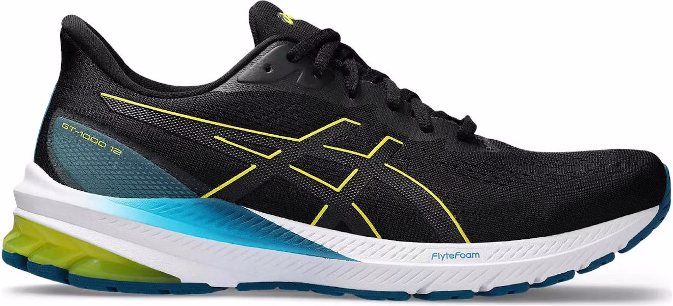 ASICS GT-1000 12 'Negro Amarillo Brillante' 1011B631-005 Lookbook ASICS GT-1000 12 'Negro Amarillo Brillante' 1011B631-005