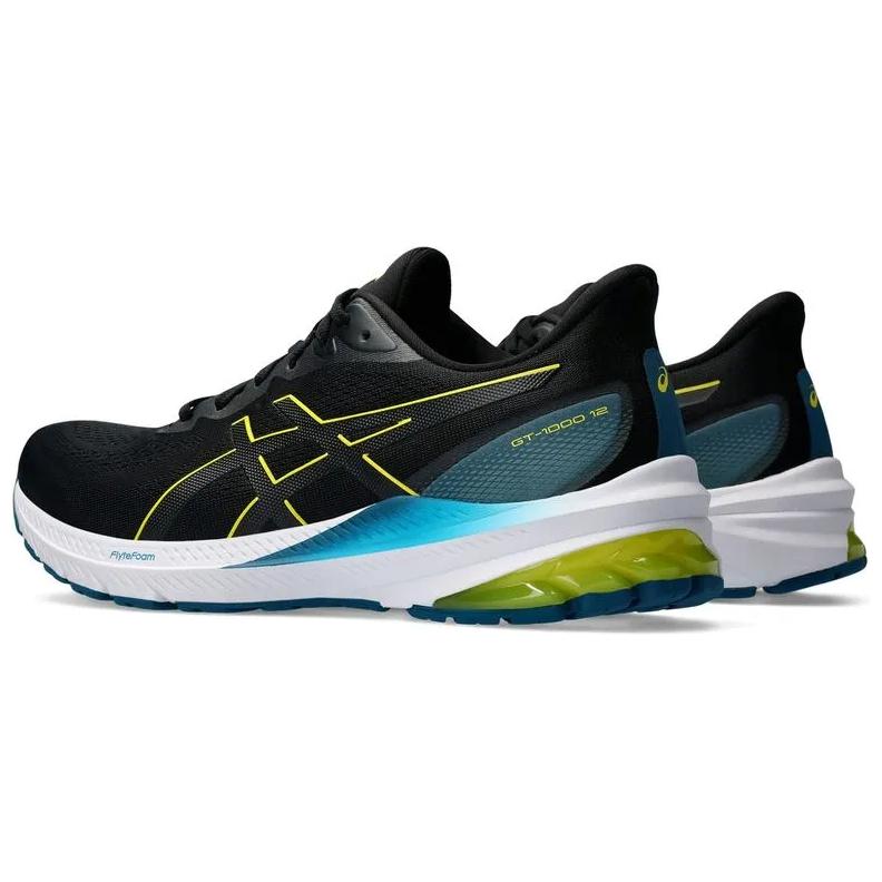 Shop ASICS GT-1000 12 'Negro Amarillo Brillante' 1011B631-005