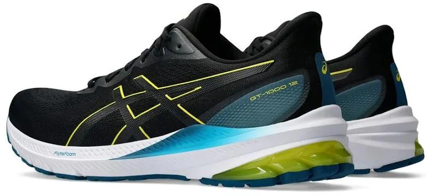 ASICS GT-1000 12 'Negro Amarillo Brillante' 1011B631-005 Shop ASICS GT-1000 12 'Negro Amarillo Brillante' 1011B631-005