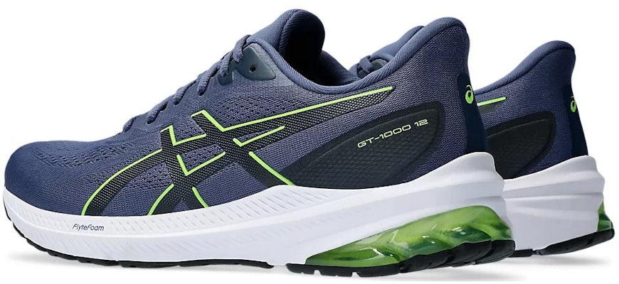 ASICS GT-1000 12 'Thunder Blue Electric Lime' 1011B631-403 Shop ASICS GT-1000 12 'Thunder Blue Electric Lime' 1011B631-403