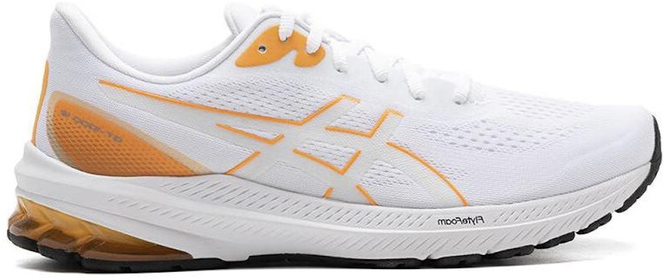 Asics GT-1000 12 防滑通風 低筒 跑步鞋 男款 白橙 Order Asics GT-1000 12 防滑通風 低筒 跑步鞋 男款 白橙