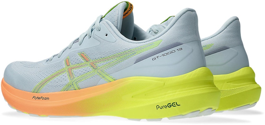 ASICS Gt-1000 13 Paris 'Cool Grey Safety Yellow' 1011B952-750 Lookbook ASICS Gt-1000 13 Paris 'Cool Grey Safety Yellow' 1011B952-750