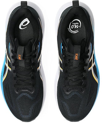 アシックス GT-1000 14 ランニングシューズ ブラック/ヤマブキ 1011C077-004 Details for アシックス GT-1000 14 ランニングシューズ ブラック/ヤマブキ 1011C077-004