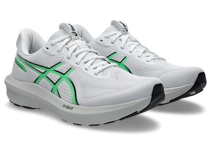 Order ASICS GT-1000 14 Kasut Lari Putih/Vital Green 1011C077-101