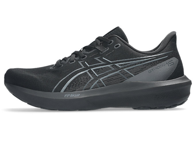 ASICS GT-1000 15 Extra Wide Running Shoes Black/Black 1011C231-001