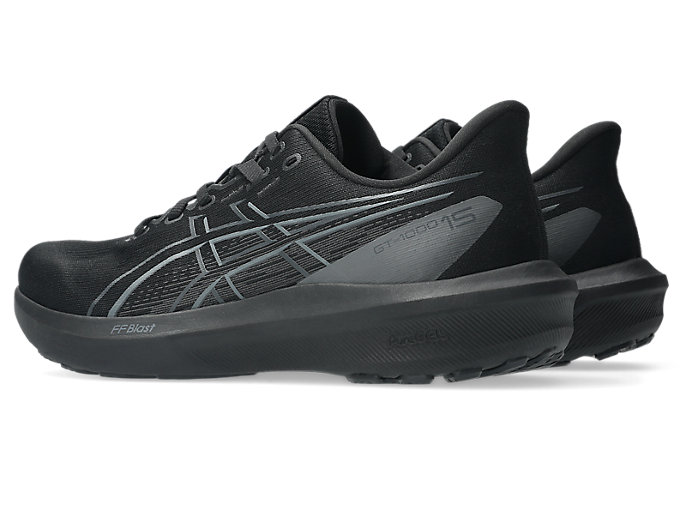 Shop ASICS GT-1000 15 Extra Wide Running Shoes Black/Black 1011C231-001